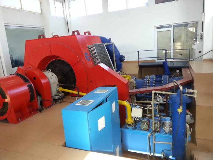 Hydropower generating equipment documented by LHE